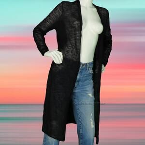 ASOS Sheer Open Cardigan Top M